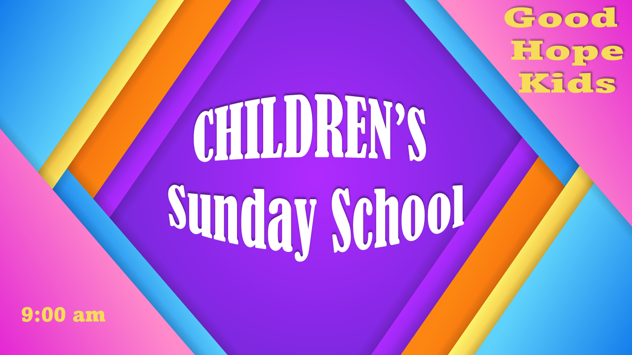 Children’s Sunday School