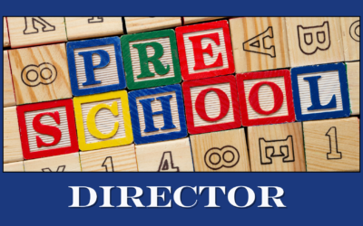 Preschool Director Job Opening