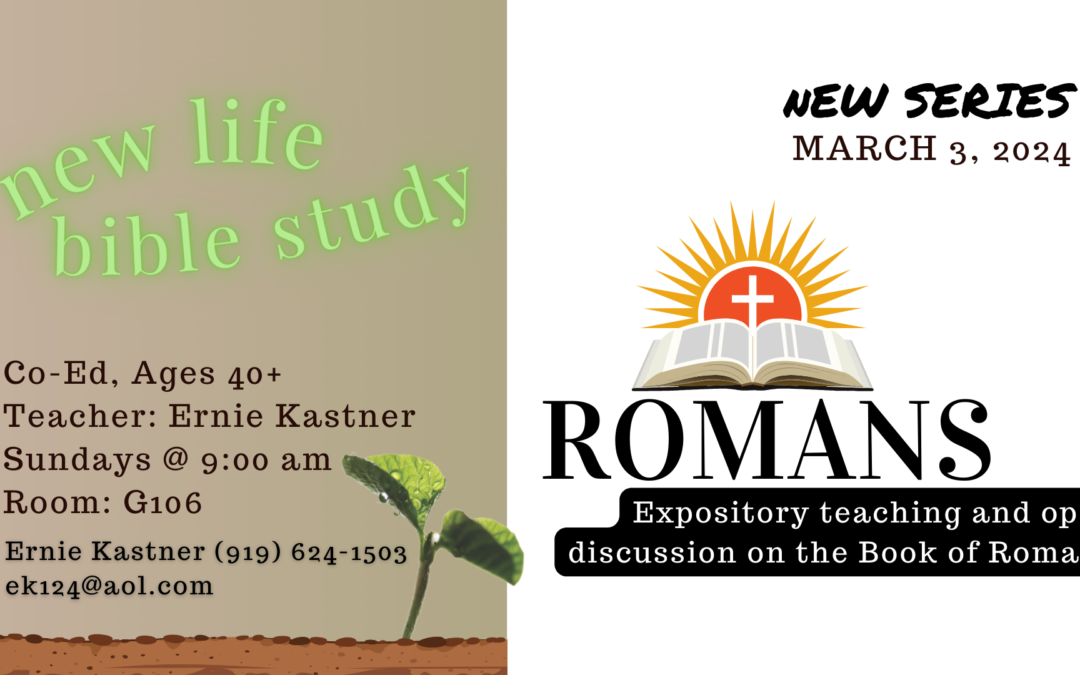 New Life Bible Study – Romans