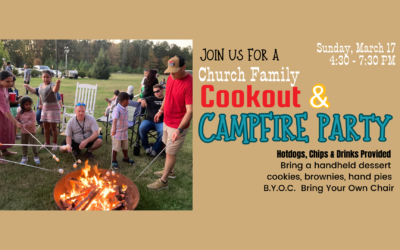 Church Family Cookout & Campfire Party