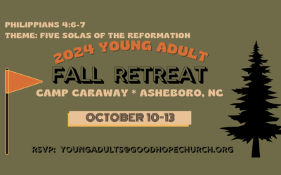 Young Adult Fall Retreat – October 10