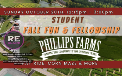 Student Fall, Fun & Fellowship @ Phillip’s Farm