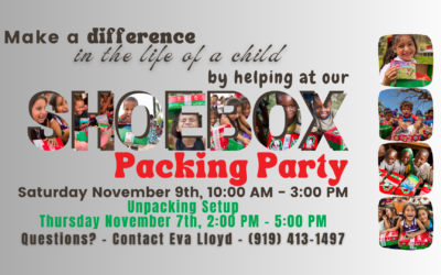 OCC Shoebox Packing Party – November