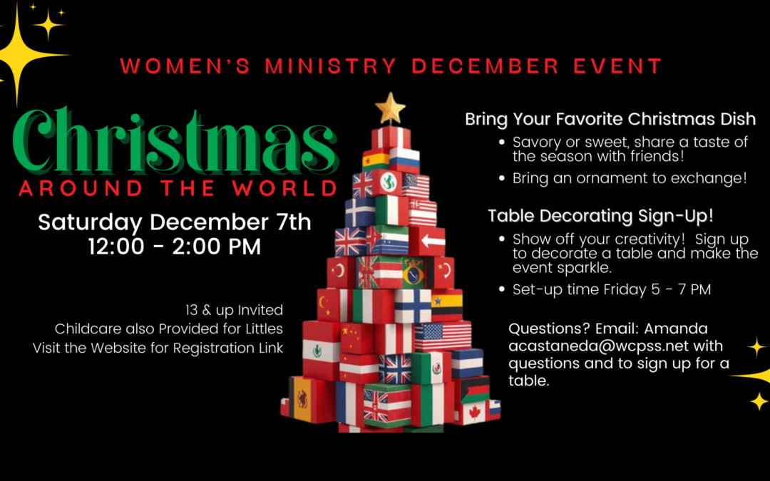 Women’s Ministry Christmas Around the World – December 7