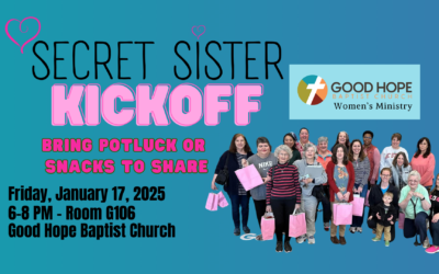 Secret Sister Kickoff – January 17