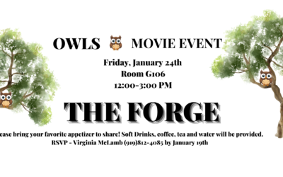 OWLS Movie Event – The Forge