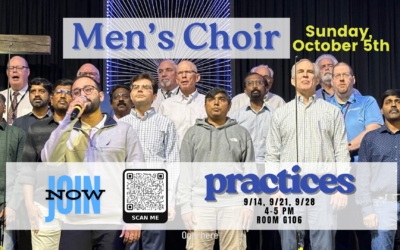 Men’s Choir – October 5