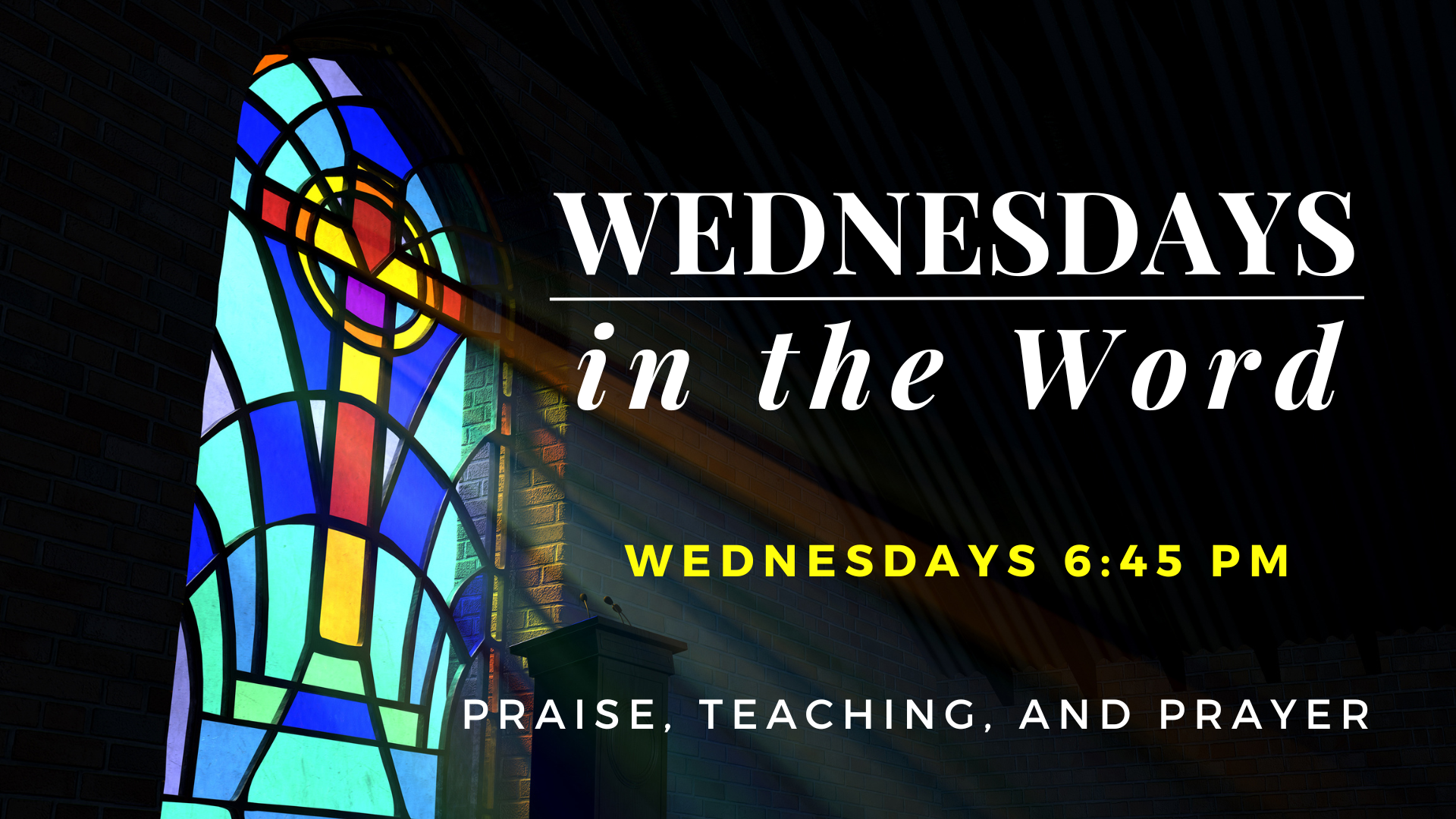 Wednesdays in the Word plain
