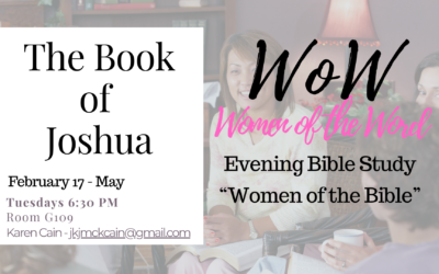 Women of the Word Bible Study – Joshua