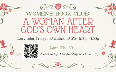 Women’s Book Club – A Woman After God’s Own Heart – September 5