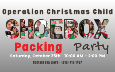 OCC Packing Party – October 25