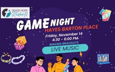 Student’s Game Night – November 14