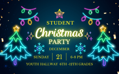 Student Christmas Party – December 21