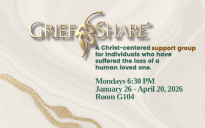 Grief Share – January 26