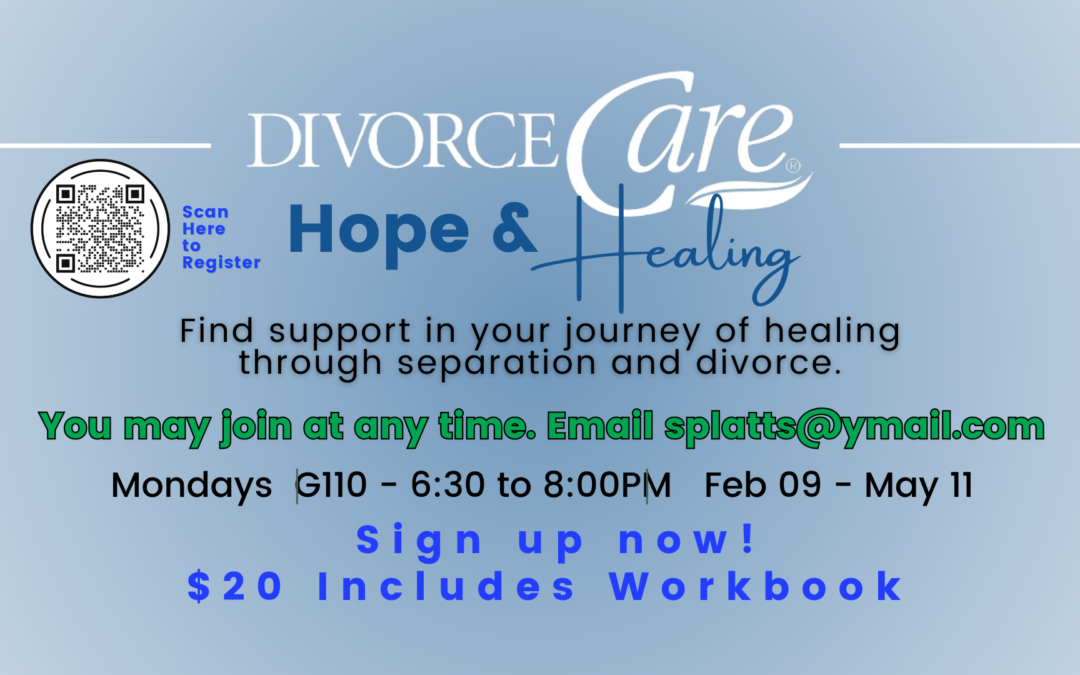 DivorceCare – February 9 – May 11