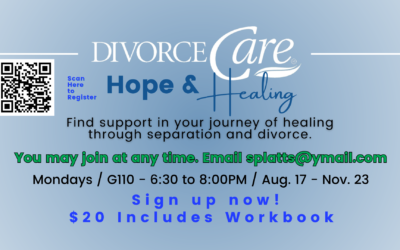 DivorceCare – August 17