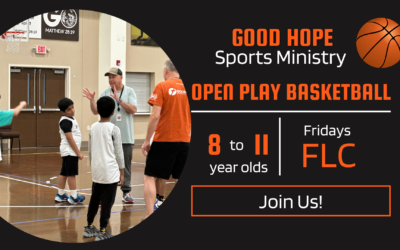 Open Play Basketball (Ages 8–11) – Starts January 30