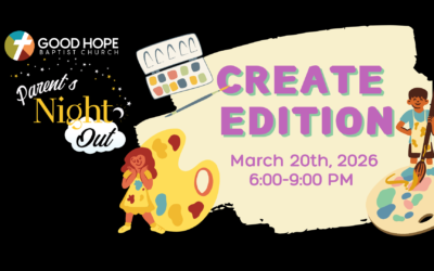 Parent’s Night Out – March 20