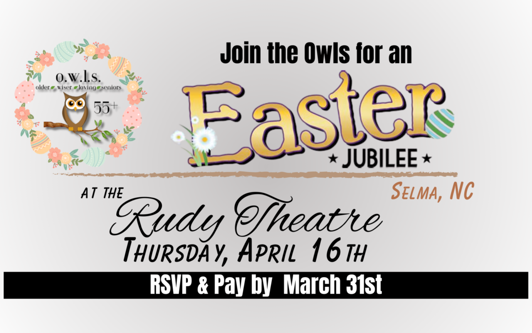 OWLS at The Rudy Theatre for The Easter Jubilee – April 16