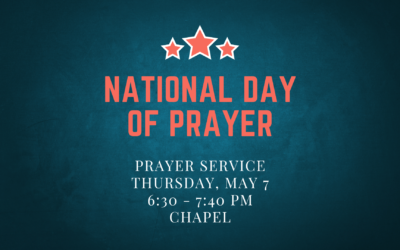 National Day of Prayer Service – May 7