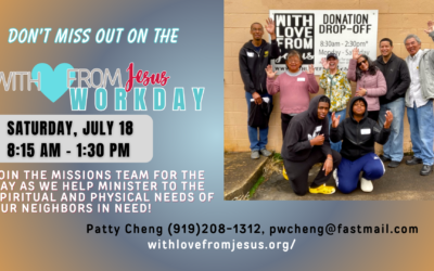 With Love From Jesus – July 18