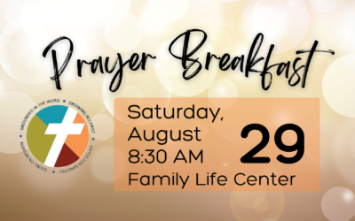 Prayer Breakfast – August 26