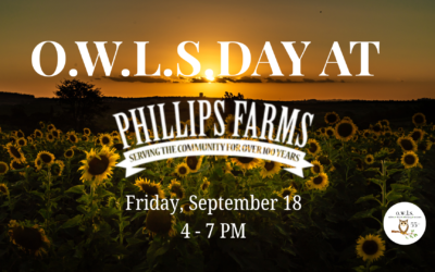 OWLS Day at Phillips Farm – September 18