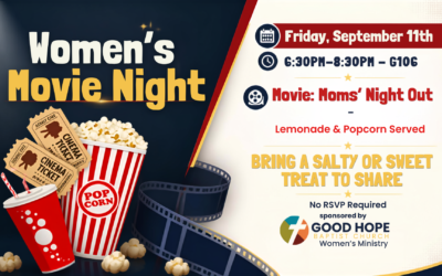 Women’s Ministry Movie Night – September 11