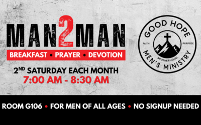 Man2Man Breakfast – 2nd Saturdays Monthly