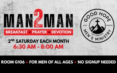 Man2Man Breakfast – 2nd Saturdays Monthly