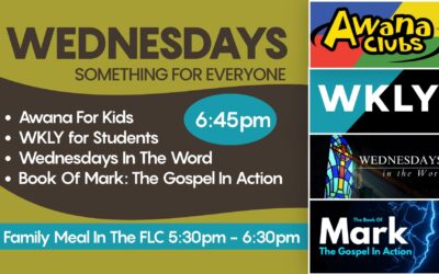 Wednesdays:  Something For Everyone