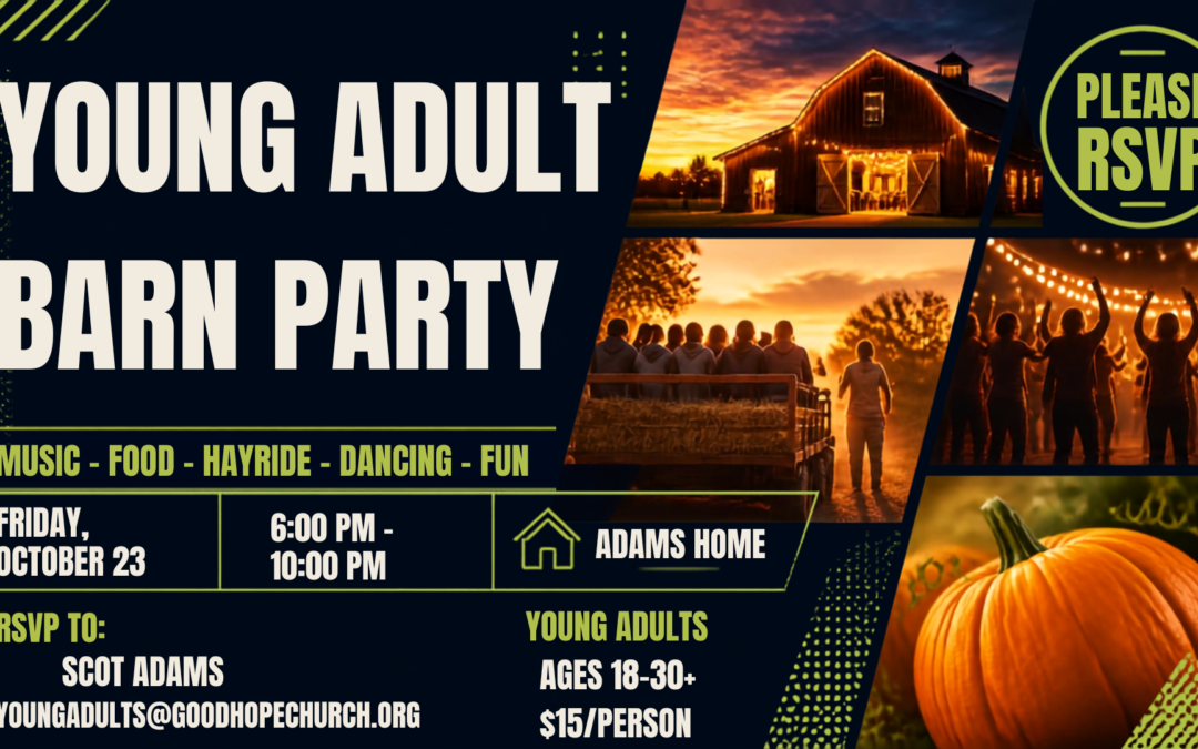 Young Adult Barn Party – October 23