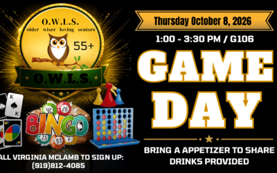 OWLS Game Day – October 8