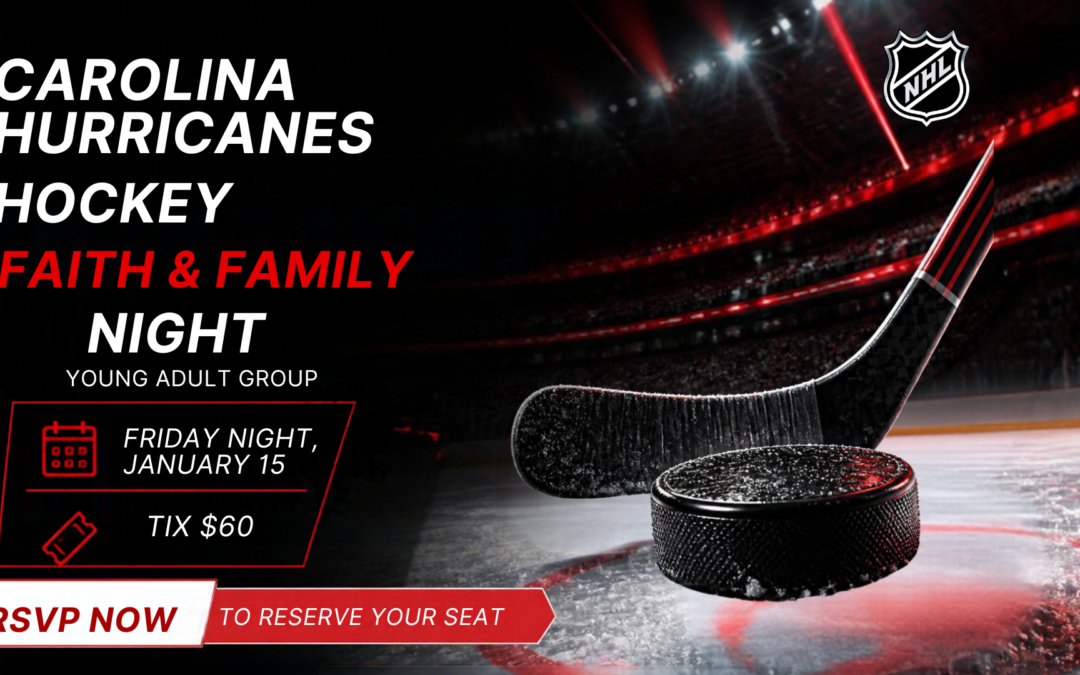 Young Adult Faith & Family Hockey Night – January 15