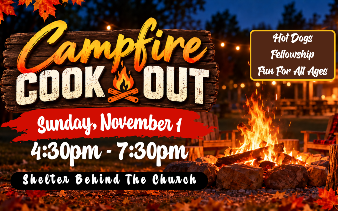 Campfire Cookout – NOV 1
